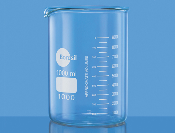 1000 - Beakers, Low Form, Borosilicate 3.3